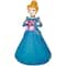 3.5ft. Airblown® Inflatable Cinderella with Birthday Present